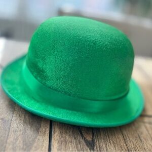 Green Irish bowler melon hat unisex adult Hat